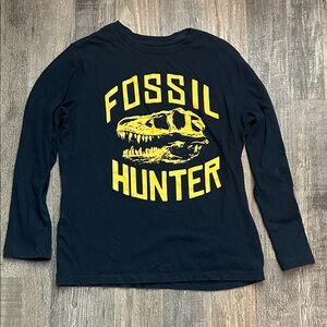 Old Navy Fossil Hunter Long Sleeve Tee - Black and Yellow